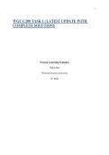 WGU C200 TASK 1 &vert; LATEST UPDATE WITH COMPLETE SOLUTIONS