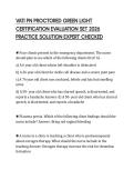 VATI PN PROCTORED GREEN LIGHT CERTIFICATION EVALUATION SET 2026 PRACTICE SOLUTION EXPERT CHECKED