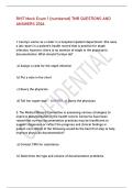 RHIT Mock Exam 1 &lpar;numbered&rpar; TMR QUESTIONS AND ANSWERS 2026&period;