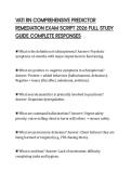 VATI RN COMPREHENSIVE PREDICTOR REMEDIATION EXAM SCRIPT 2026 FULL STUDY GUIDE COMPLETE RESPONSES
