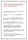 WGU D115 OA Advanced Pathophysiology Exam Actual Questions with Detailed Answers and OA Readiness Practice Exam &lpar;Latest 2025 &sol; 2026&rpar;&period;
