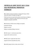 VENTRICULAR ASSIST DEVICE VAD-C EXAM 2026 PROFESSIONAL PREPARATION WORKBOOK
