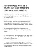 VENTRICULAR ASSIST DEVICE VAD C PRACTICE EXAM 2026 COMPREHENSIVE STUDY QUESTIONS WITH SOLUTIONS