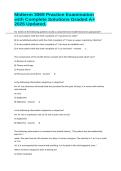 Midterm 3069 Practice Examination with Complete Solutions Graded A&plus; 2026 Updated&period;