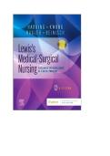 Lewis's Medical-Surgical Nursing&colon; Assessment and Management of Clinical Problems&comma; Single Volume 12th Edition by Mariann M&period; Harding PhD RN CNE FAADN &lpar;Author&rpar;&comma; & 3 more
