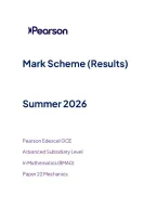 AS-LEVEL EDEXCEL 2026 MATHEMATICS PAPER 1 &sol; 21 &sol; 22 INCLUDING ALL MARK SCHEMES