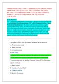 FIREFIGHTER I &lpar;NFPA 1001&rpar; COMPREHENSIVE CERTIFICATION  EXAM PRACTICE QUESTIONS AND ANSWERS&colon; THE MOST  RECENT AND COMPREHENSIVE VERSION WITH VERIFIED  ANSWERS&semi; GUARANTEED PASS WITH INSTANT PDF  DOWNLOAD&period;