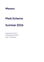 AS-LEVEL & A-LEVEL EDEXCEL 2026 MATHEMATICS FULL PAPERS & MARK SCHEMES