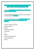 NU 664 Davis Questions HEENT - Respiratory Questions And Answers - 100&percnt; Verified Complete Solution - 2026