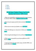 NU 664 Burns&rsquo; Pediatric Primary Care Practice Questions And Answers - 100&percnt; Correct
