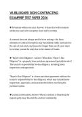 VA BILLBOARD SIGN CONTRACTING EXAMPREP TEST PAPER 2026