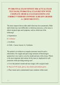 PN 2006 FINAL EXAM NEWEST 2026 ACTUAL EXAM TEST BANK&vert; PN2006 FINAL EXAM REVIEW WITH COMPLETE 300 REAL EXAM QUESTIONS AND CORRECT VERIFIED ANSWERS&sol; ALREADY GRADED A&plus; &lpar;MOST RECENT&excl;&excl;&rpar;