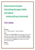 Dosage Calculation Test Bank 2026 &vert; Dimensional Analysis Horntvedt 3rd Ed &vert; Medication Safety & Nursing Math MCQs