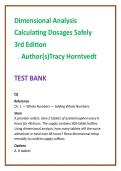 Dosage Calculation Test Bank 2026 &vert; Horntvedt Dimensional Analysis Nursing MCQs & Medication Safety Practice