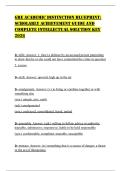 GRE ACADEMIC DISTINCTION BLUEPRINT&colon; SCHOLARLY ACHIEVEMENT GUIDE AND COMPLETE INTELLECTUAL SOLUTION KEY 202