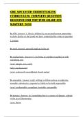 GRE ADVANCED CREDENTIALING CURRICULUM&colon; COMPLETE QUESTION REGISTER FOR TOP-TIER GRADUATE MASTERY 2026
