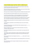 Concrete Reinforcement Code Test &vert;&vert; 100&percnt; Certified Answers&period;