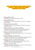 KPSGA - KENYA PROFESSIONAL SAFARI GUIDES ASSOCIATION EXAM READY - VERIFIED QUESTIONS AND ANSWERS - COMPREHENSIVE LATEST VERSION