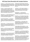 NCE Study Guide &lpar;Rosenthal&rpar; with Complete Solutions
