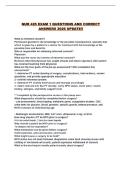 NUR 425 EXAM 1 QUESTIONS AND CORRECT ANSWERS 2026 UPDATE&excl;&excl;