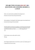 EPA 608 TYPE II EXAM &lpar;2026-2027&rpar; 300&plus; QUESTIONS AND ANSWERS GRADED A&plus; LATEST