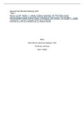 WGU C207 TASK 1&colon; ANALYZING NURSE ATTRITION AND PROGRAM PARTICIPATION &vert; PASSED ON FIRST ATTEMPT &vert; 2026 UPDATE &vert; WITH COMPLETE SOLUTION