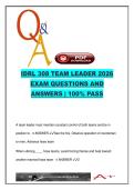IDRL 308  EXAM COMPLETE PACKAGE DEAL