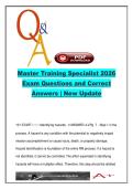 Master Training Specialist &lpar;MTS&rpar; &ndash; 500&plus; Exam Questions & Correct Answers on Risk Management&comma; NAVEDTRA 134 & Navy Training Systems &lpar;2026&rpar;