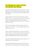 Pest Management Category 3b Exam with Questions and Solutions