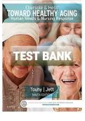 Test Bank - Touhy&colon; Ebersole & Hess' Toward Healthy Aging&comma; 9th Edition