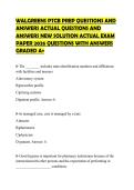 WALGREENS PTCB PREP QUESTIONS AND ANSWERS ACTUAL QUESTIONS AND ANSWERS NEW SOLUTION ACTUAL EXAM PAPER 2026 QUESTIONS WITH ANSWERS GRADED A&plus;