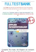 Test bank For Applied Pathophysiology for the Advanced Practice Nurse 2nd Edition by Lucie Dlugasch&semi; Lachel Story Chapter 1-14 &vert; 9781284255614
