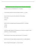 AAPD QE Board Exam Questions with Correct Answers New Update