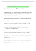 ACBIS Exam Questions with Correct Answers&vert; New Update