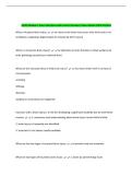 ACBIS Module 1 Exam Questions with Correct Answers&vert; New Update 