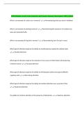 ACBIS Modules 4 and 5 Exam Questions with Correct Answers&vert; New Update