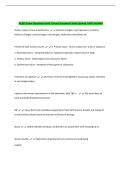 ACBIS Exam Questions with Correct Answers&vert; New Update