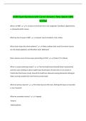 ACBIS Exam Questions with Correct Answers&vert; New Update