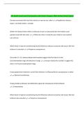 ACE Health Coach Exam Prep Questions with Correct Answers 100&percnt; Verified