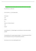ACE Health Coach Exam Questions with Correct Answers 100&percnt; Verified 