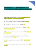 Pass AAMA&sol;CMA Certification Exam 2026 &vert; Practice Questions & Detailed Clinical Rationales