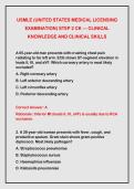 USMLE &lpar;UNITED STATES MEDICAL LICENSING EXAMINATION&rpar; STEP 2 CK &mdash; CLINICAL KNOWLEDGE AND CLINICAL SKILLS 