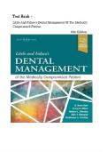Test Bank for Little and Falace's Dental Management of the Medically Compromised Patient&comma; 10th Edition by  Craig Miller & Nelson L&period; Rhodus  &vert; 978-0323809450 &vert; All Chapters Included &vert; INBDE & Dental Exam Prep 2026&sol;2027