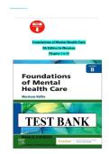 Test Bank &ndash; Foundations of Mental Health Care 8th Edition &vert; Michelle Morrison-Valfre &vert; Nursing&comma; Psychiatric&comma; NCLEX & Exam Prep Latest 2026&sol;2027
