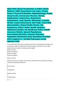 High-Yield Clinical Examination & Public Health Mastery&colon; HENT Assessment&comma; Ear&comma; Nose&comma; Throat&comma; Sinus & Thyroid Evaluation&comma; Ophthalmology&comma; Pupils&comma; Visual Acuity&comma; Extraocular Muscles&comma; Retina&comma; Papilledema&comma; Conjunctiva&comma; Respiratory Examination&comma; Lung Sounds&comma; Whe