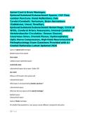 Spinal Cord & Brain Meninges&comma; Epidural&sol;Subdural&sol;Subarachnoid Spaces&comma; CSF Flow&comma; Lumbar Puncture&comma; Dural Reflections&comma; Falx Cerebri&sol;Cerebelli&comma; Tentorium&comma; Brain Herniations &lpar;Subfalcine&comma; Uncal&comma; Tonsillar&rpar;&comma; Epidural&sol;Subdural&sol;Subarachnoid Hemorrhage&comma; Circle of Wi
