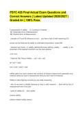 PSYC 426 Final Actual Exam Questions and Correct Answers &vert; Latest Updated 2026&sol;2027 &vert; Graded A&plus; &vert; 100&percnt; Pass&period;