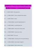 CompTIA A Terms Exam Study Guide with Verified Answers &ndash; Complete Exam Study Guide 2026&sol;2027 with Verified Answers &vert; Newest Version&period; A&plus;