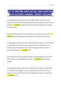 PHY 112 MIDTERM EXAM &vert;ACTUAL EXAM QUESTIONS WITH ACCURATE ANSWERS &vert; NEWEST 2025&sol;2026