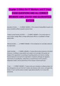 Chapter 2 &ndash; Complete Exam Study Guide 2026&sol;2027 with Verified Answers &vert; Newest Version&period; A&plus;